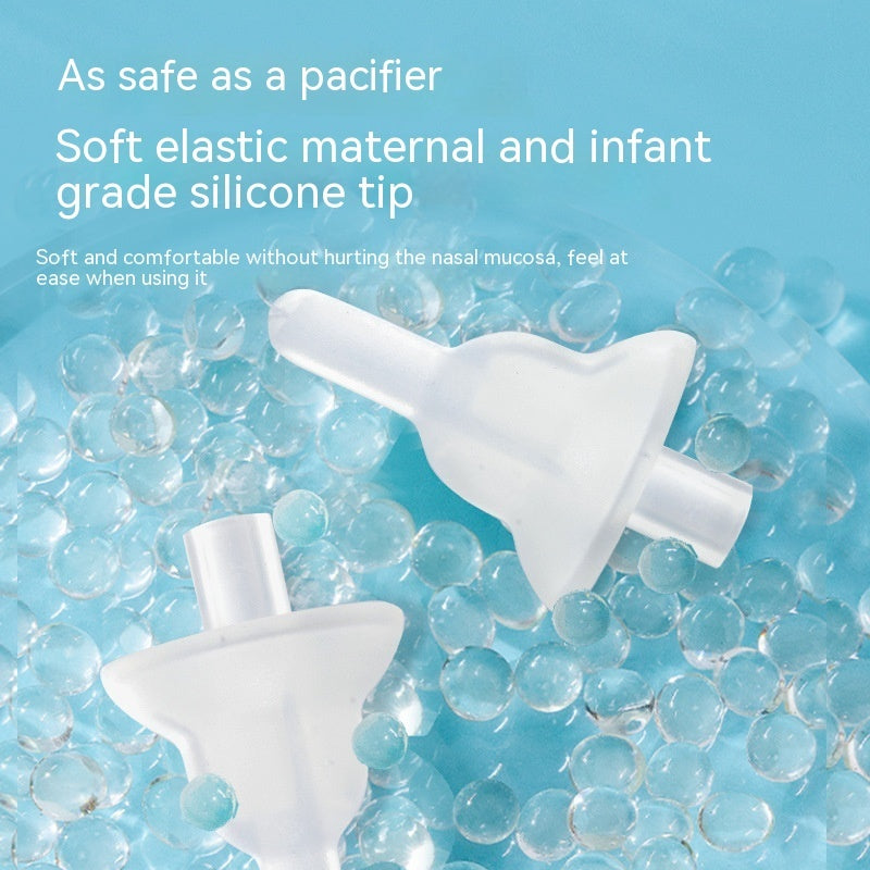 Gentle and Effective Baby Electric Nasal Aspirator Silicone for Easy Nasal Care