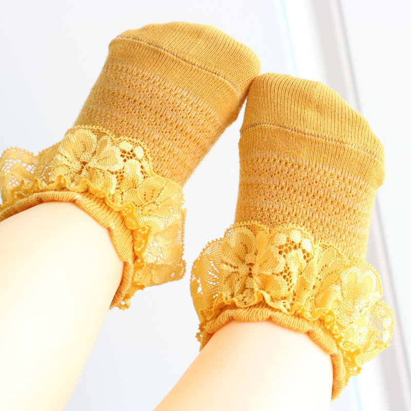 Adorable Summer Lace Socks for Girls
