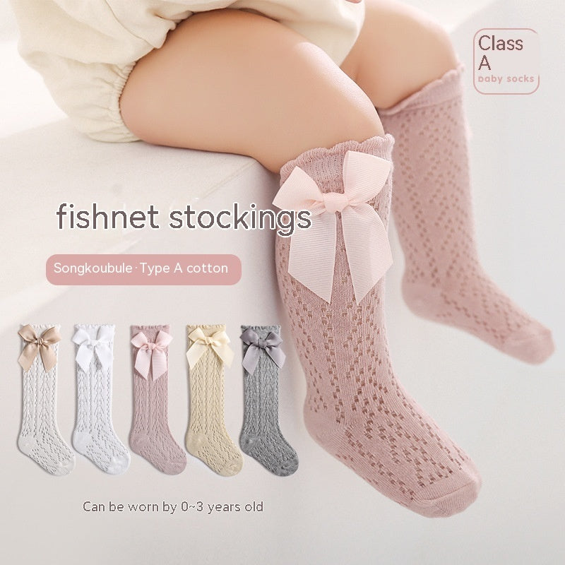 Baby High Socks - Spring & Summer Mesh Korean Style