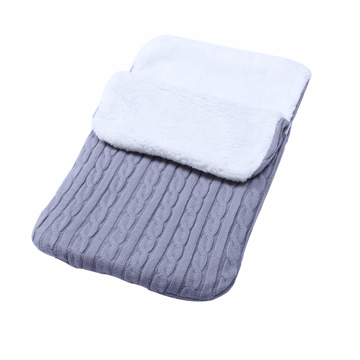 Warm and Cozy Baby Fleece-Lined Sleeping Bag: Perfect for Winter Strolls