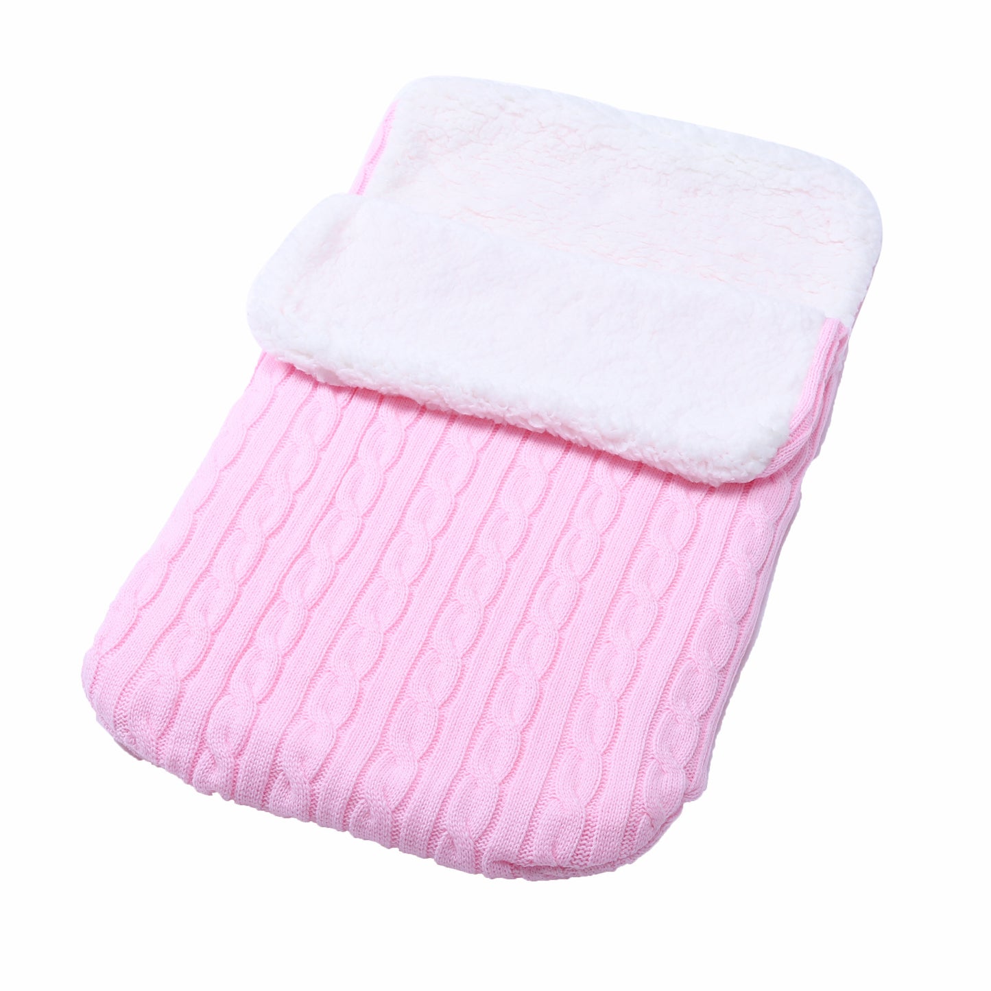 Warm and Cozy Baby Fleece-Lined Sleeping Bag: Perfect for Winter Strolls