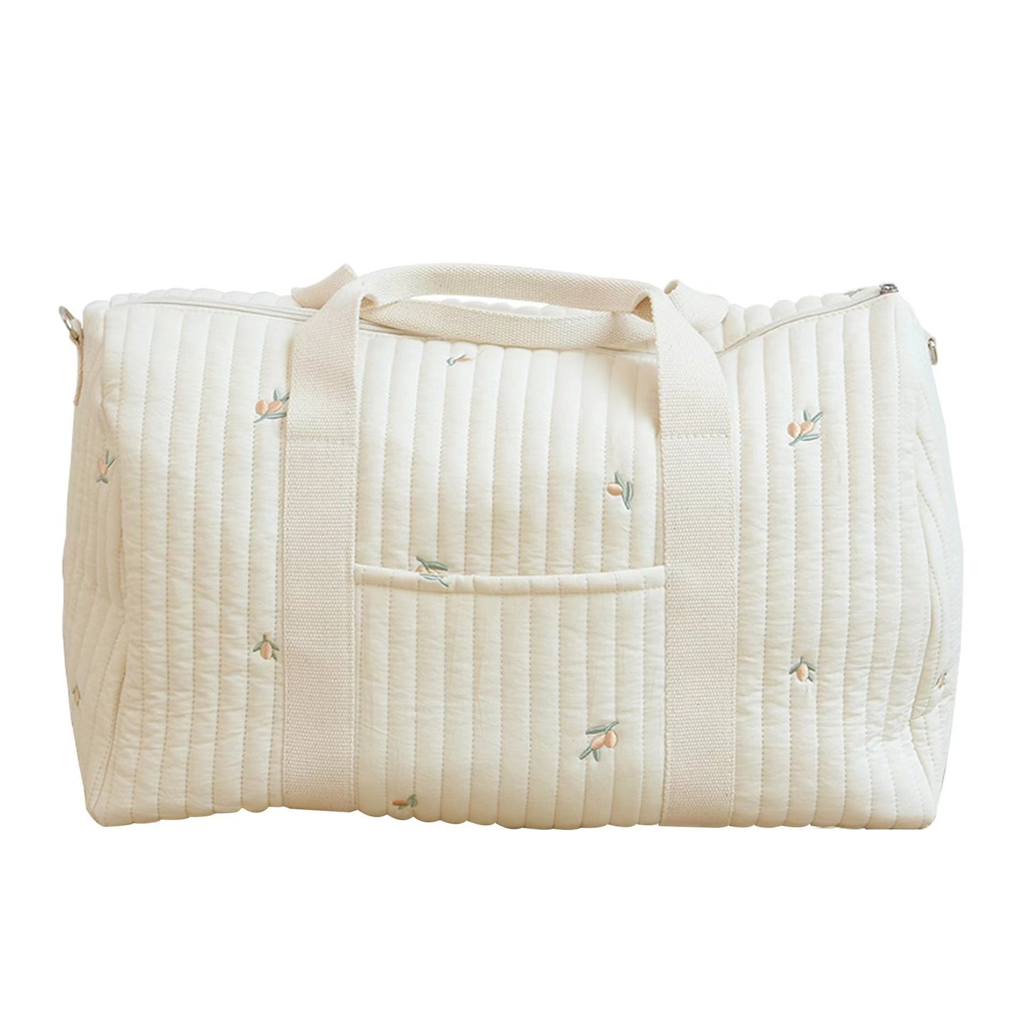 Large Capacity Lightweight Diaper and Baby Accessories Storage Boston Shoulder Bag for Moms on the Go