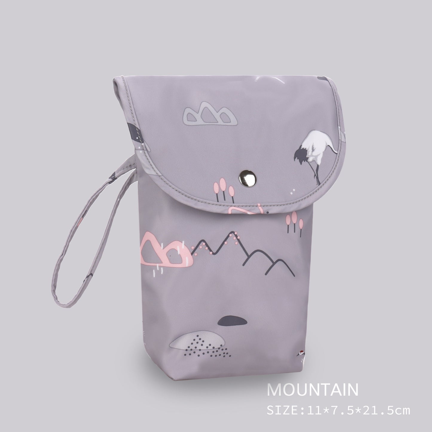 Printed Baby Diaper Storage Bag for Outings
