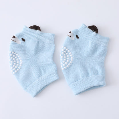 Protective Animal Printed Baby Knee Pads for Crawlers and Toddlers - Comfortable Support
