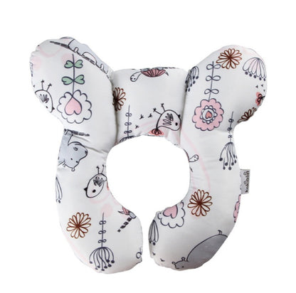 U-Shaped Infant Pillow: Safety Seat Neck Guard for Baby Bed and Stroller