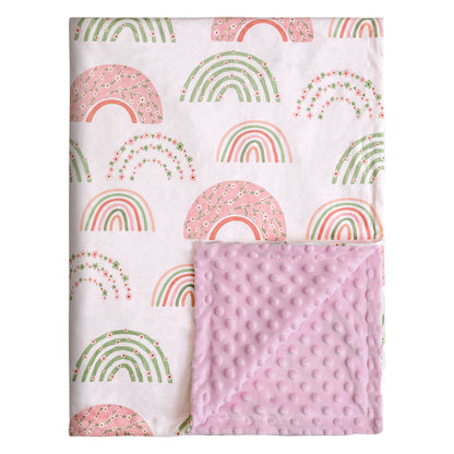 Cuddle Comfort: Pacify Beanie Blanket Newborn Baby Quilt