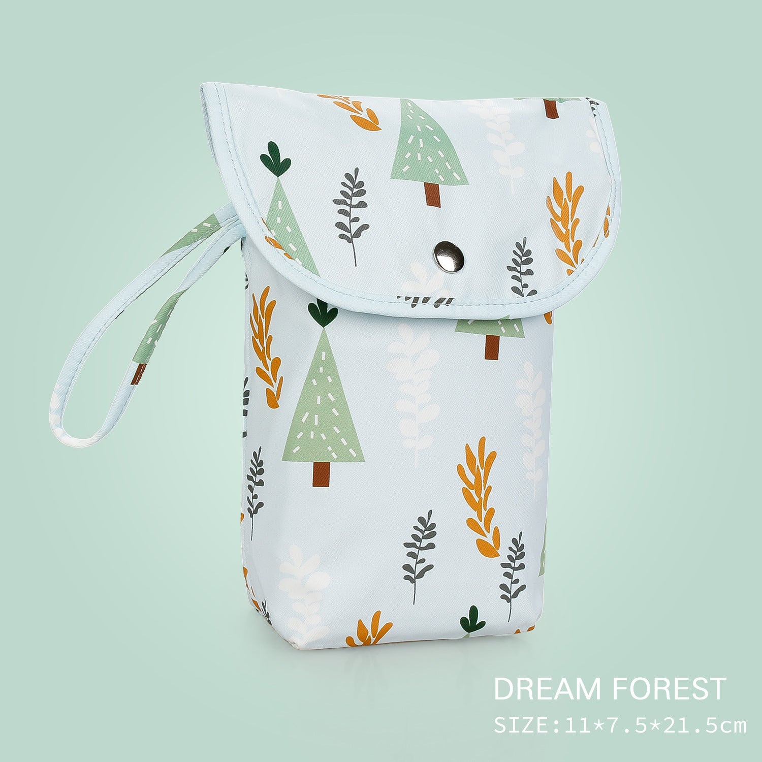 Printed Baby Diaper Storage Bag for Outings