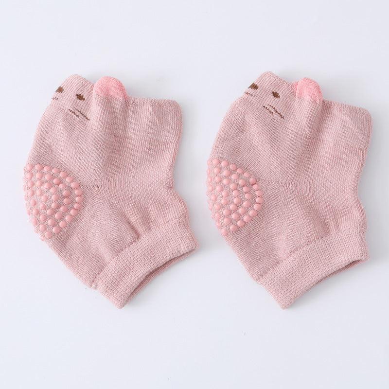 Protective Animal Printed Baby Knee Pads for Crawlers and Toddlers - Comfortable Support
