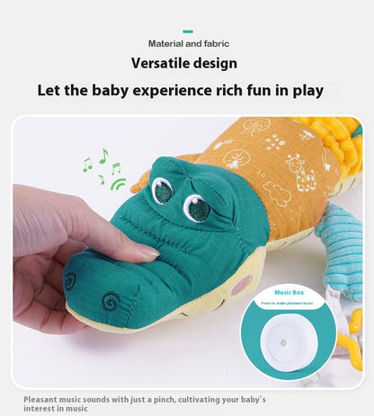 Baby and Infant Crocodile Soothing Plush Puzzle Toy