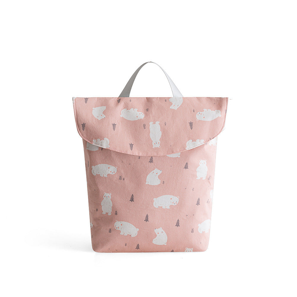 Convenient Baby Diaper Storage Bag: Keep Essentials Organized On-The-Go