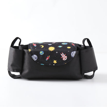 Multifunction Baby Stroller Bag Organizer - Maternity Nappy Bag with Stroller Accessories & Cup Holders - Ideal Stroller Bag