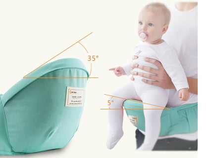 Multi-Functional Baby Waist Stool – Love Child Treasure Carrier for 3–36 Months, Printed Oxford Fabric