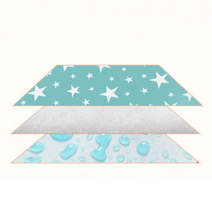 Cartoon Cotton Baby Changing Pad | Breathable, Waterproof & Comfortable