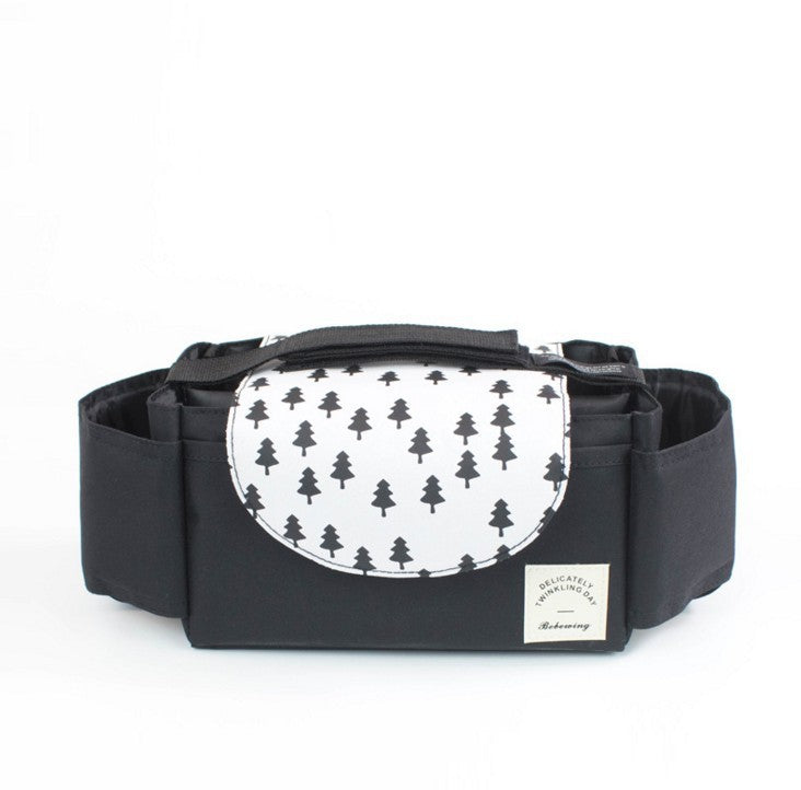 Multifunction Baby Stroller Bag Organizer - Maternity Nappy Bag with Stroller Accessories & Cup Holders - Ideal Stroller Bag