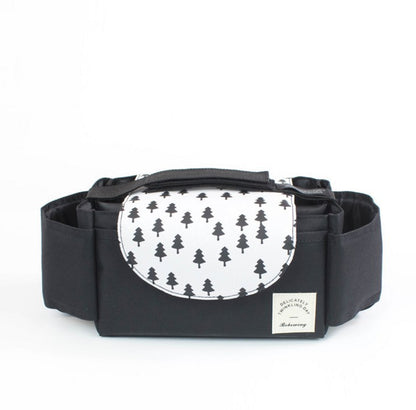 Multifunction Baby Stroller Bag Organizer - Maternity Nappy Bag with Stroller Accessories & Cup Holders - Ideal Stroller Bag