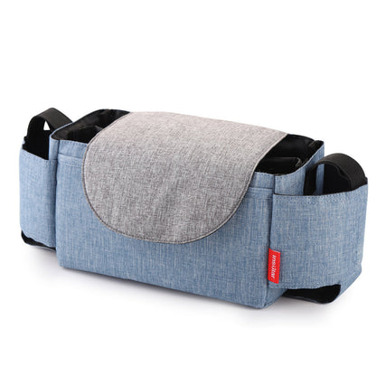 Multifunction Baby Stroller Bag Organizer - Maternity Nappy Bag with Stroller Accessories & Cup Holders - Ideal Stroller Bag