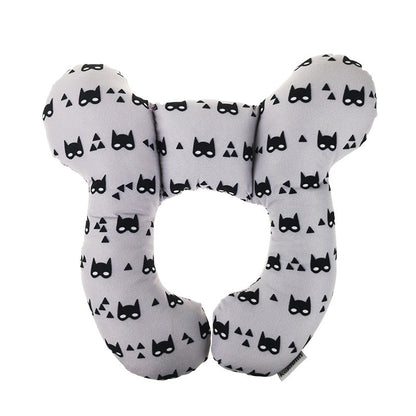 U-Shaped Infant Pillow: Safety Seat Neck Guard for Baby Bed and Stroller