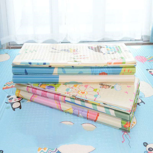 Extra Thick Folding Baby Crawling Mat: Cold Insulation Foam Mat for Home & Living Room Play