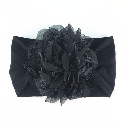 Adorn Your Little One with Elegance: Chiffon Mesh Flower Baby Headdress Headband in Various Styles and Colors