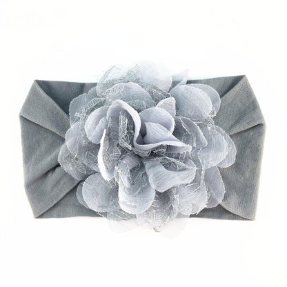 Adorn Your Little One with Elegance: Chiffon Mesh Flower Baby Headdress Headband in Various Styles and Colors