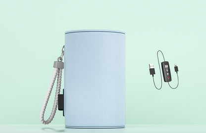 Keep Bottles Warm On-the-Go: Insulation Sleeve Thermostat Portable Insulated Baby Bottle