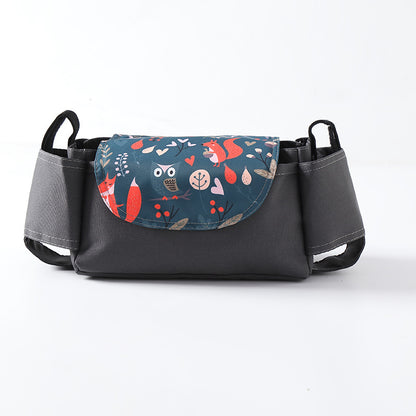 Multifunction Baby Stroller Bag Organizer - Maternity Nappy Bag with Stroller Accessories & Cup Holders - Ideal Stroller Bag