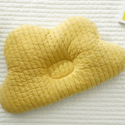 Breathable Cotton Shaping Pillow: Anti-Deviation Head Correction for Babies