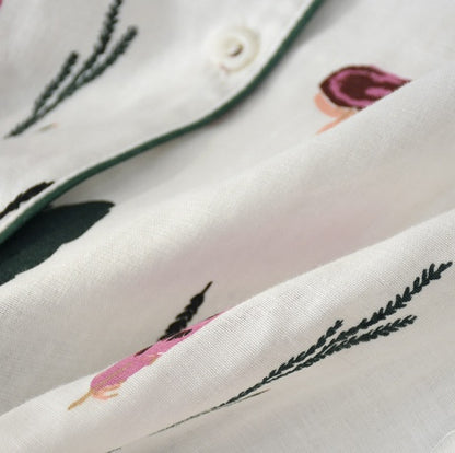 100% Cotton Thin Maternity Sleepwear - Comfortable and Breathable Nightwear
