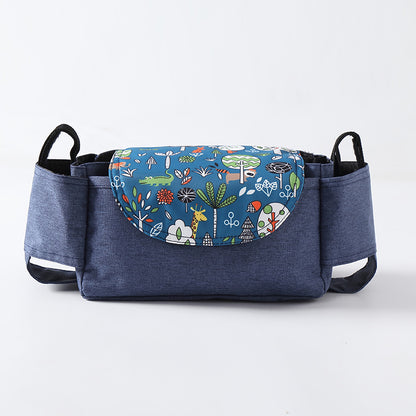 Multifunction Baby Stroller Bag Organizer - Maternity Nappy Bag with Stroller Accessories & Cup Holders - Ideal Stroller Bag