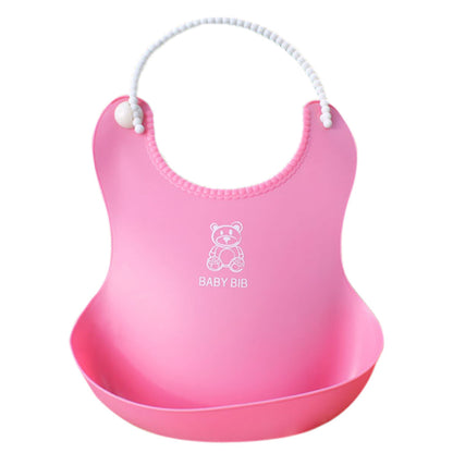 Kid Infant Bibs: Soft Silicone Bib for Mess-Free Feeding