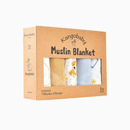 Muslin Blanket Gauze Saliva Towel Baby Bib | Soft and Absorbent Infant Essential