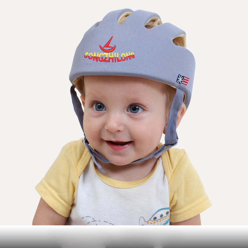Safe and Stylish: Baby Toddler Protective Cap for Active Play