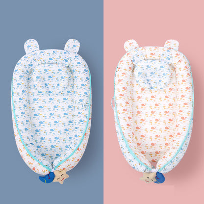 Baby's Anti-Shock and Anti-Pressure Sleeping Crib: Secure Rest for Peaceful Nights