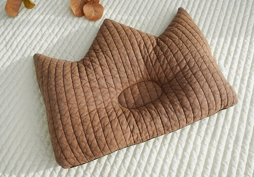 Breathable Cotton Shaping Pillow: Anti-Deviation Head Correction for Babies
