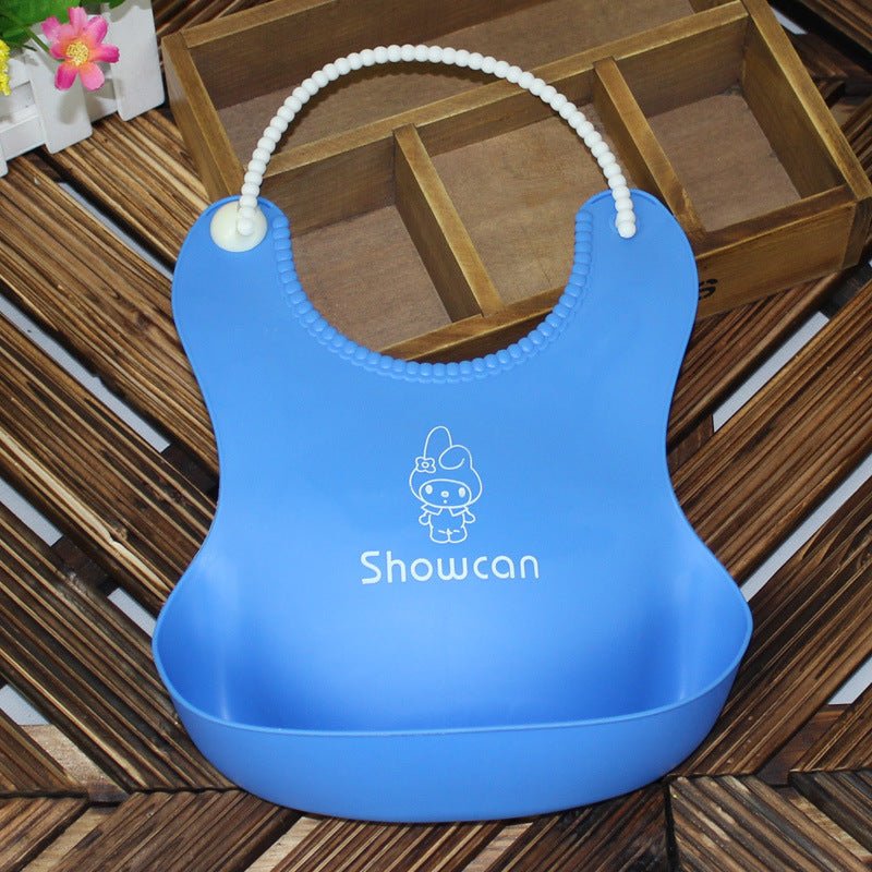 Kid Infant Bibs: Soft Silicone Bib for Mess-Free Feeding