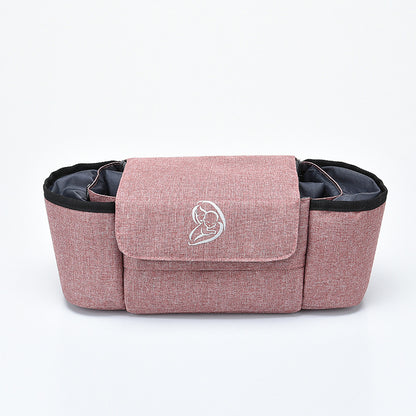 Multifunction Baby Stroller Bag Organizer - Maternity Nappy Bag with Stroller Accessories & Cup Holders - Ideal Stroller Bag