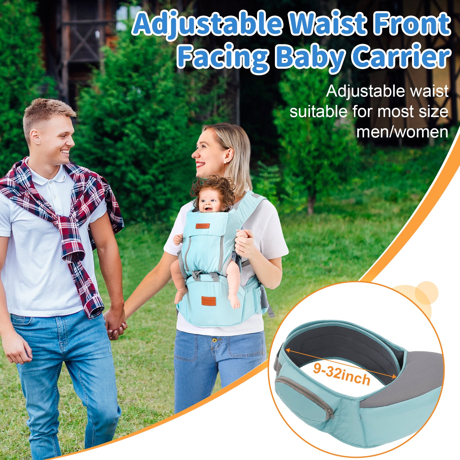 Multi-functional Baby Waist Stool For Newborns To Hold The Baby Artifact Toddler Front And Rear Dual-purpose Baby Carrier