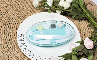 Top-Rated Anti-Scratch Baby Electric Nail Polisher – Multifunctional & Safe for Newborns