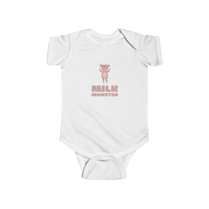 Milk Monster Baby Onesie - Cute and Comfy Infant Bodysuit for Boys and Girls