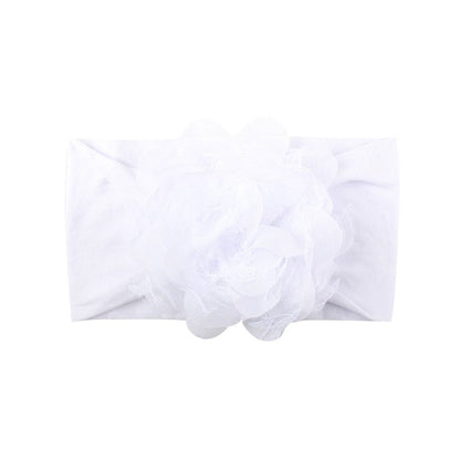 Adorn Your Little One with Elegance: Chiffon Mesh Flower Baby Headdress Headband in Various Styles and Colors
