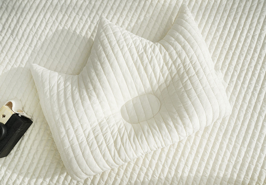 Breathable Cotton Shaping Pillow: Anti-Deviation Head Correction for Babies