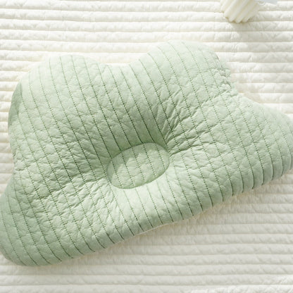 Breathable Cotton Shaping Pillow: Anti-Deviation Head Correction for Babies