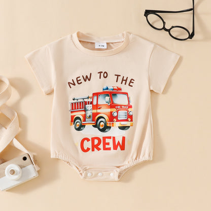 Stylish Printed Baby Jumpsuit | Fashionable Infant Clothing