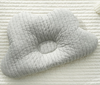 Breathable Cotton Shaping Pillow: Anti-Deviation Head Correction for Babies