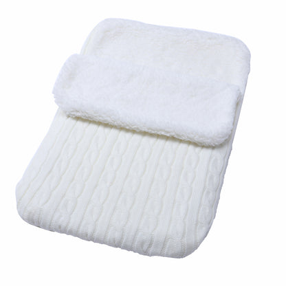Warm and Cozy Baby Fleece-Lined Sleeping Bag: Perfect for Winter Strolls