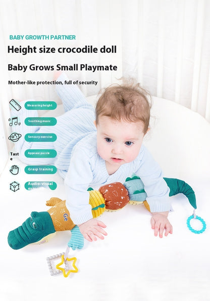 Baby and Infant Crocodile Soothing Plush Puzzle Toy