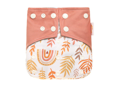 Western Style Bamboo Charcoal Washable Diapers - Digital Printing for Eco-Friendly Baby Care