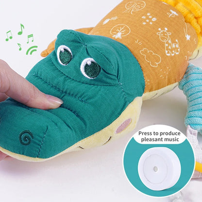 Baby and Infant Crocodile Soothing Plush Puzzle Toy