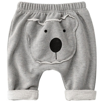 Adorable Cartoon Patch Baby Pants: Playful Style for Little Ones