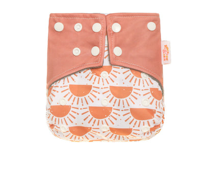 Western Style Bamboo Charcoal Washable Diapers - Digital Printing for Eco-Friendly Baby Care